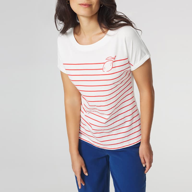 T-shirt TBS Reneetee M 612 Navy