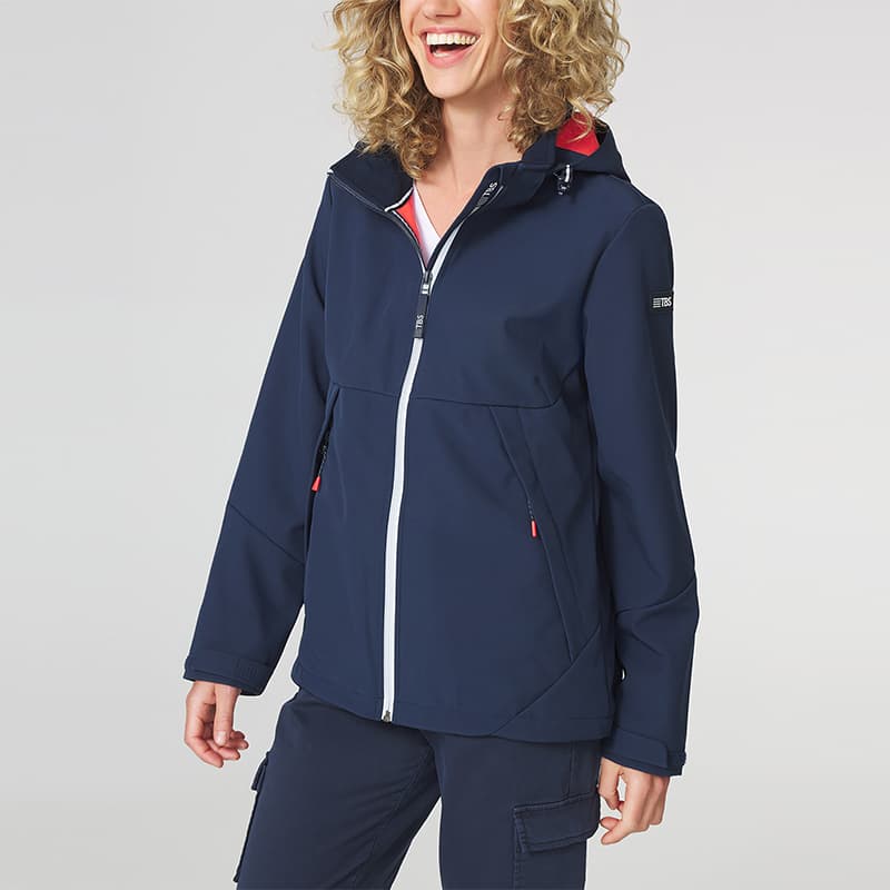 Veste softshell imperméable TBS Telmaves 38 612 Navy