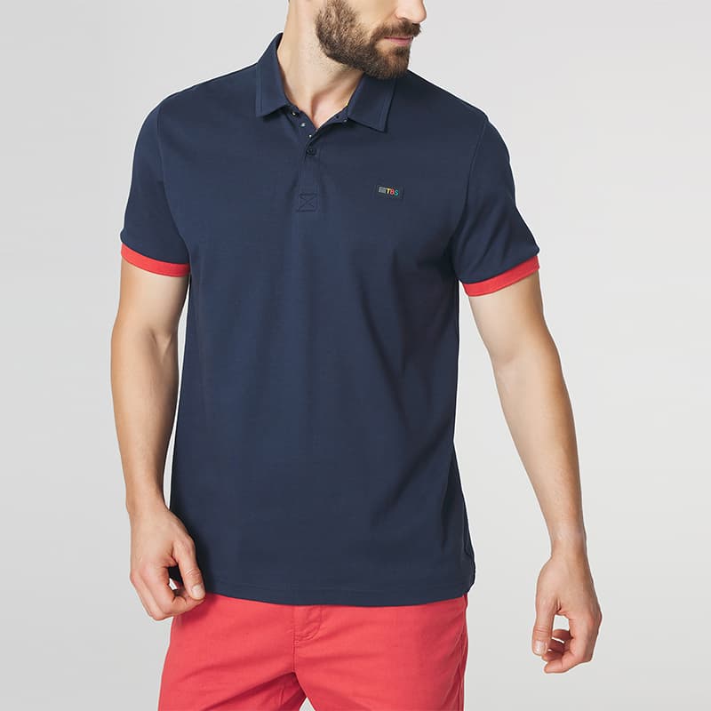 Polo TBS Barzopol 2XL 612 Navy