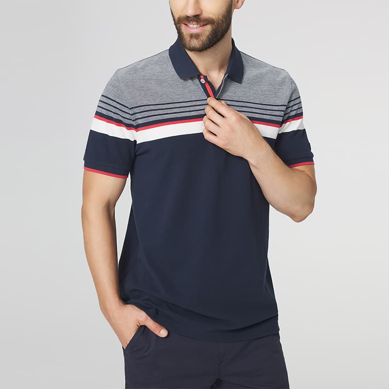 Polo TBS Eltonpol 2XL 612 Navy