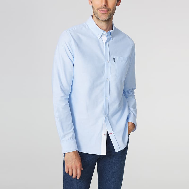 Chemise TBS Etendche L 012 Chambray