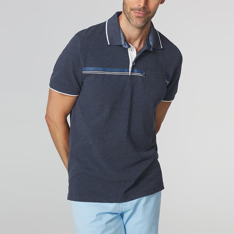 Polo TBS Kamalpol 3XL 612 Navy