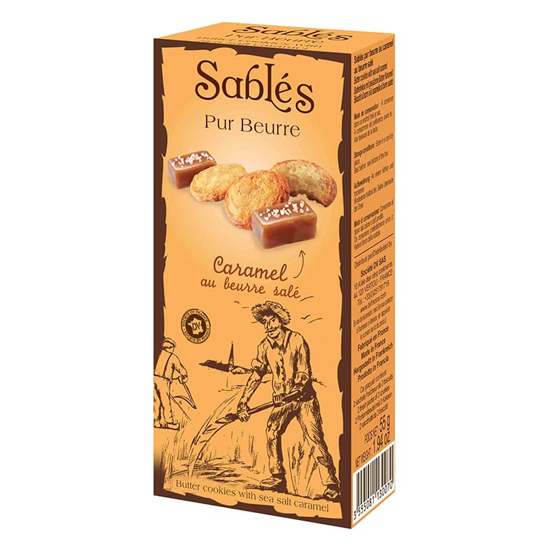 Sablés au Caramel beurre salé SOCIÉTÉ DV