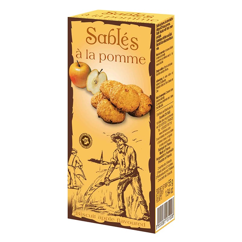 Biscuit Sablés à la Pomme SOCIÉTÉ DV