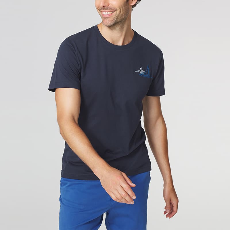 T-Shirt TBS Sohantee L 612 Navy