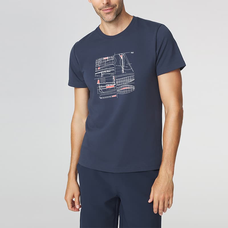 T-Shirt TBS Stanytee XL 612 Navy