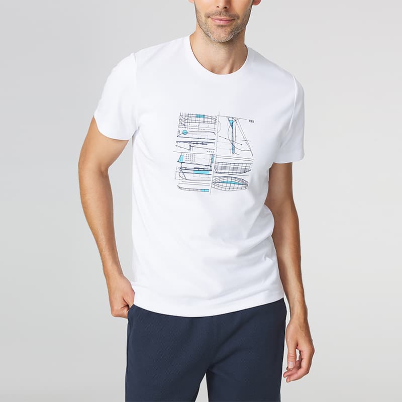 T-Shirt TBS Stanytee XL 027 Blanc