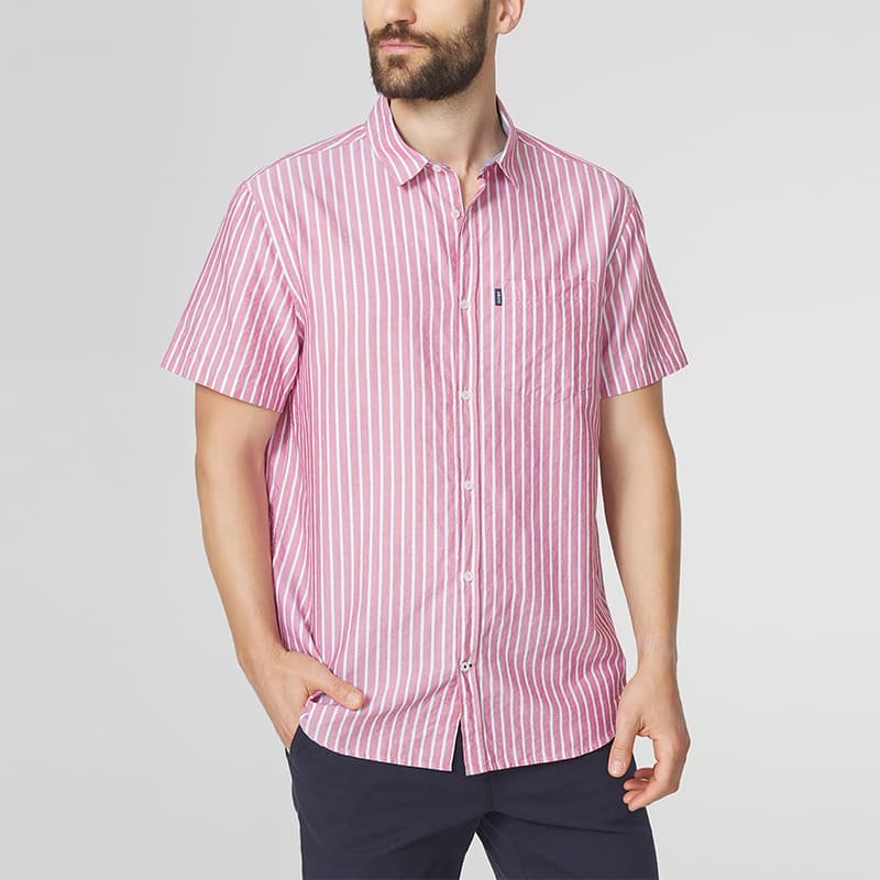 Chemise TBS Yohancha M 826 Grenade