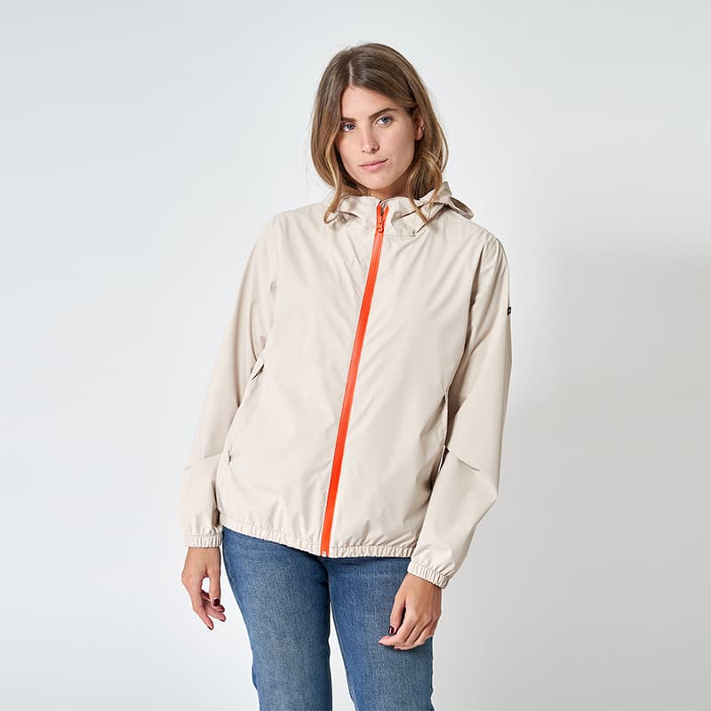 Imperméable court Thermoscellé BATELA C3216 48 IVOR Ivory