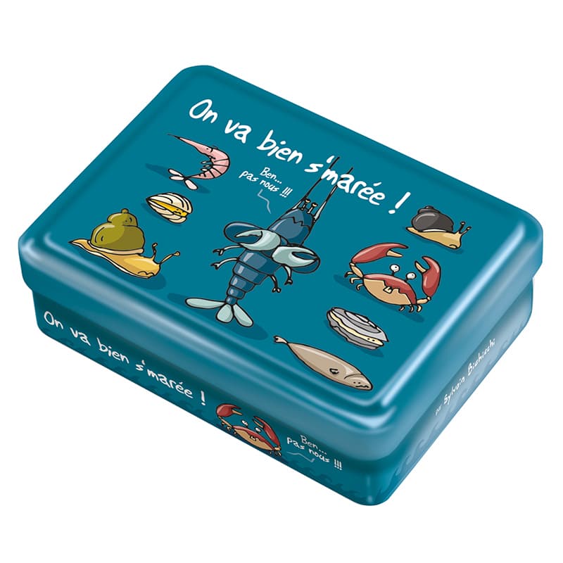 Boîte Humoristique Caramels "On va bien s'marée !" SOCIÉTÉ DV 100 g