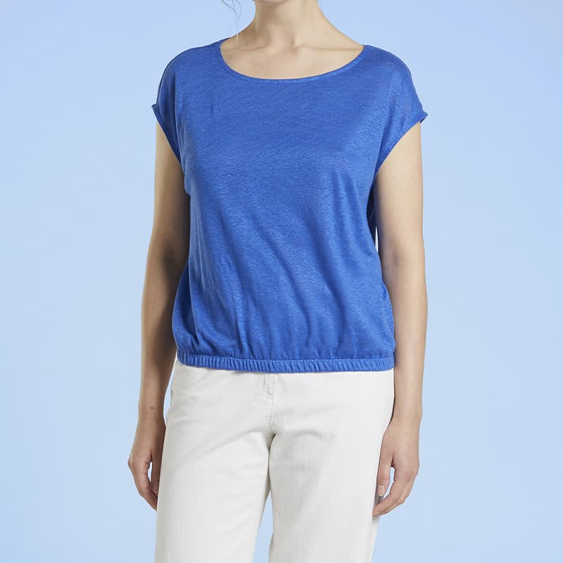T-shirt en Lin MAT DE MISAINE Mackay Sm 618 38 U297 Hawai
