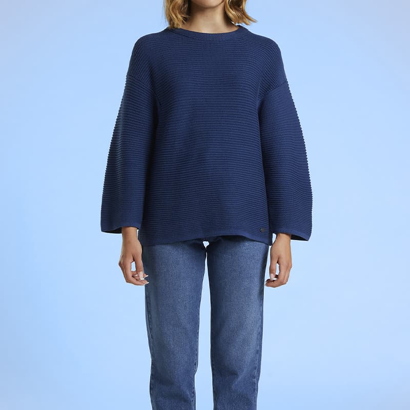 Pull MAT DE MISAINE Tahiti 503 M U26 Indigo