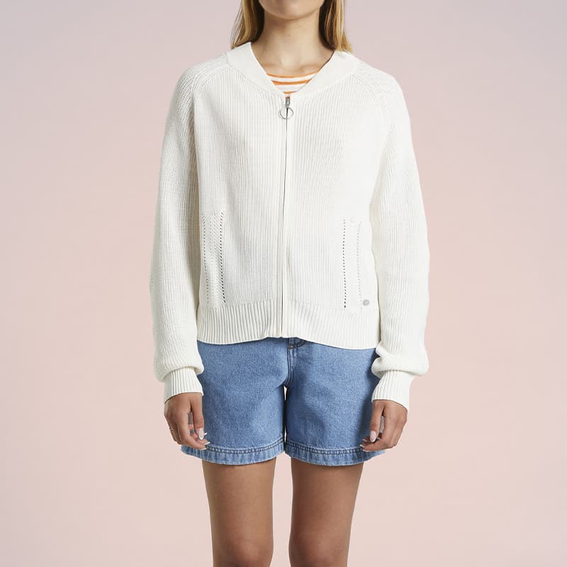 Gilet zippé MAT DE MISAINE Tang Card 547 XS U15 Calcaire