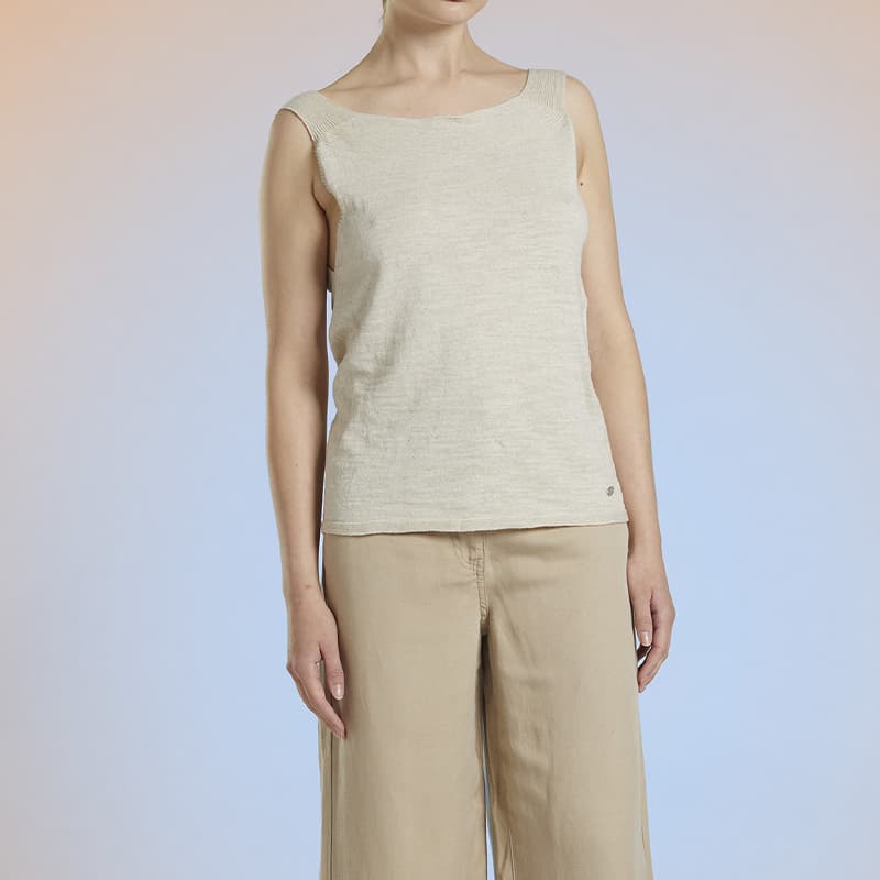 Débardeur MAT DE MISAINE Toba Deb 540 S Ch111 Ecume Chine