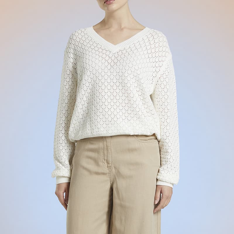 Pull MAT DE MISAINE Trisa 503 XL U15 Calcaire