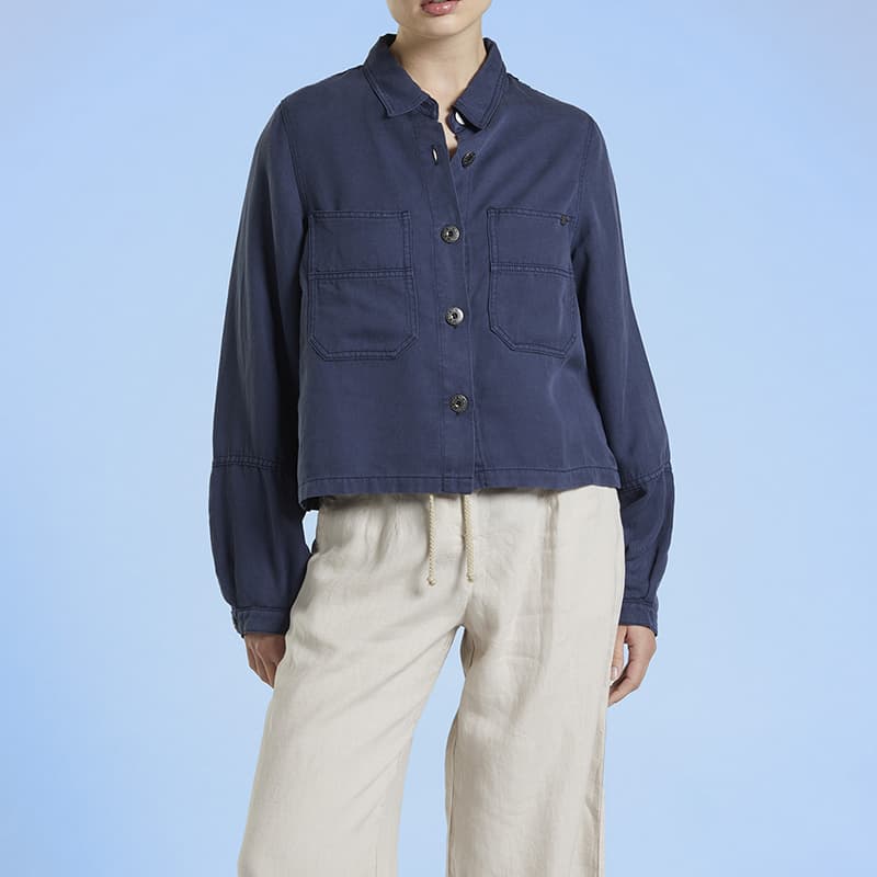 Veste MAT DE MISAINE Vinta 34849 44 U26 Indigo