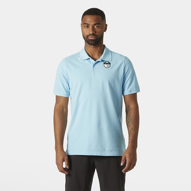 Polo HELLY HANSEN Marstrand 34401 XL 607 Light Cyan