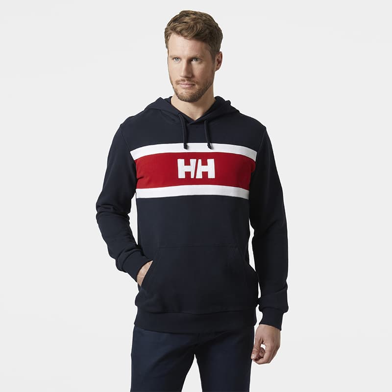 Sweat HELLY HANSEN Salt Cotton 34474 XL 597 Navy