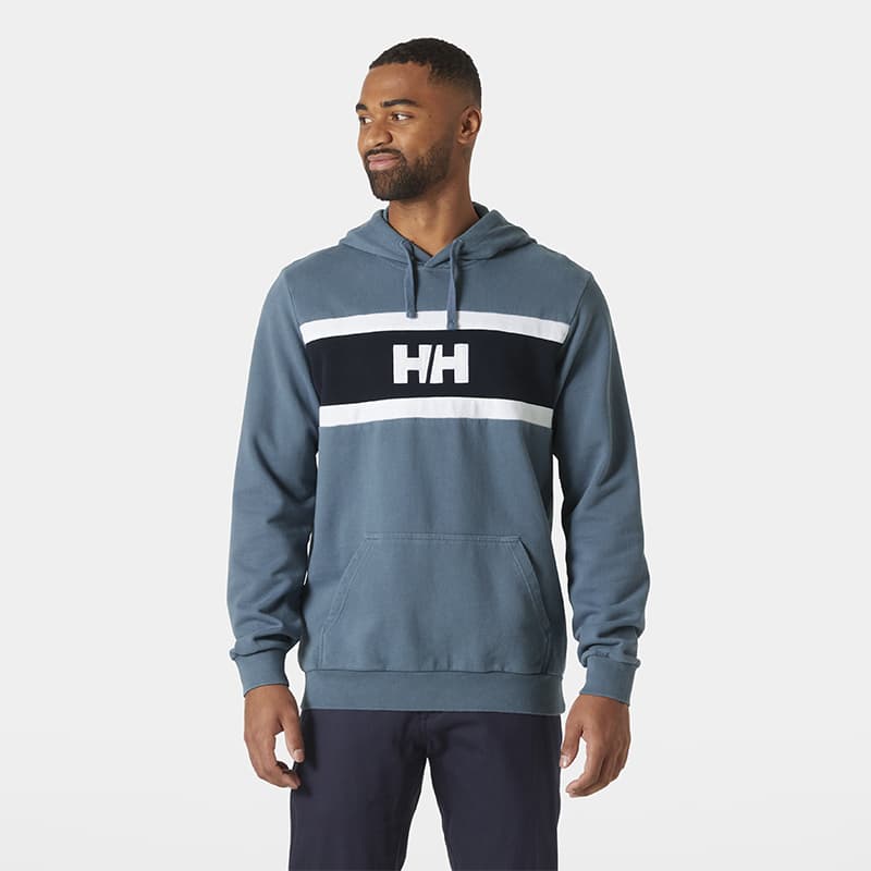 Sweat HELLY HANSEN Salt Cotton 34474 2XL 601 Washed Navy