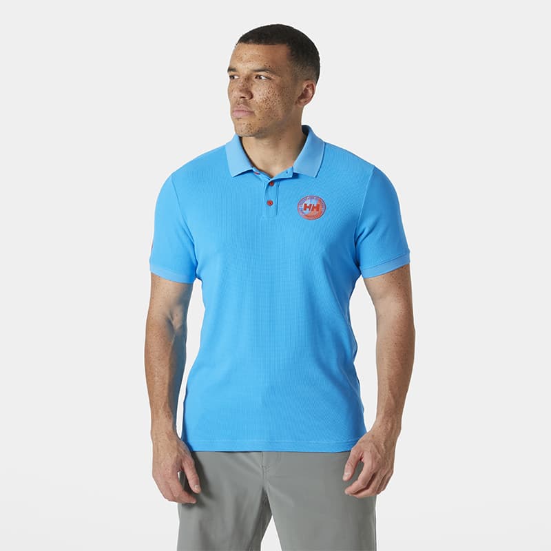 Polo UPF 50+ HELLY HANSEN HP Race 2.0 34496 M 645 Cyan