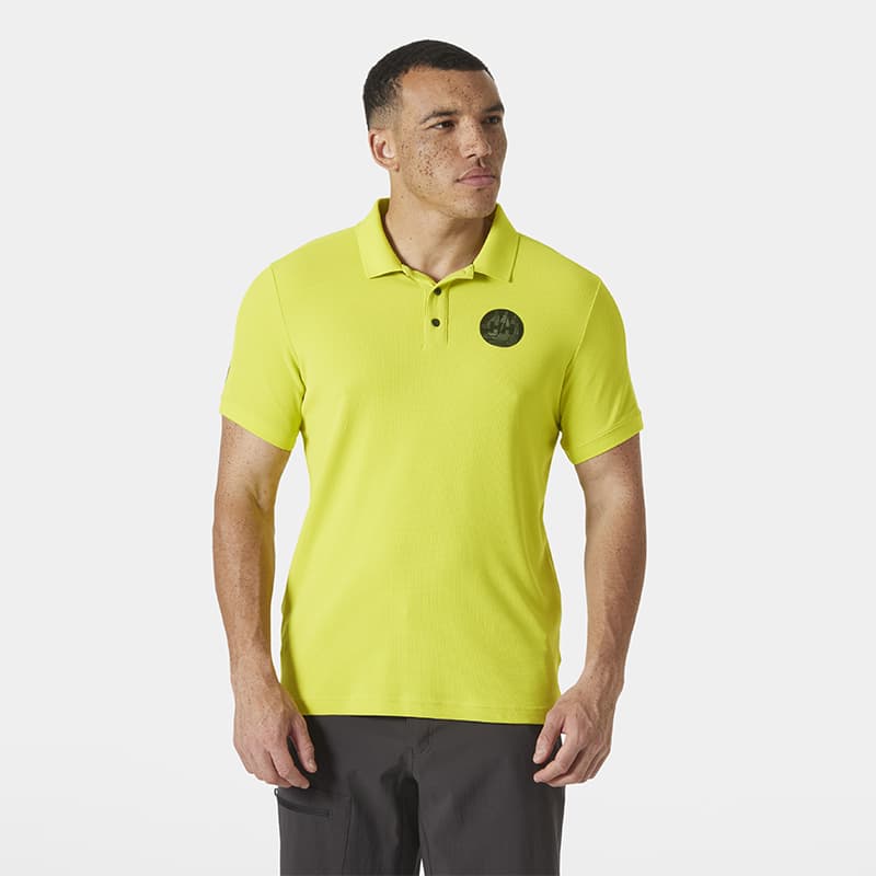 Polo UPF 50+ HELLY HANSEN HP Race 2.0 34496 L 410 Cyber Lime