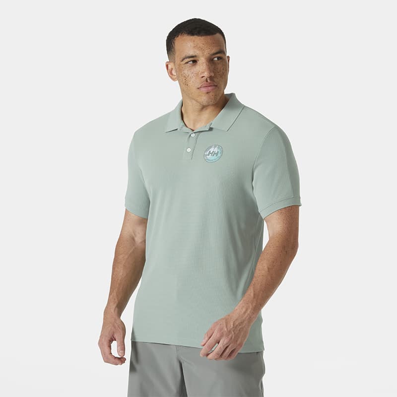 Polo UPF 50+ HELLY HANSEN HP Race 2.0 34496 2XL 484 Eucalyptus