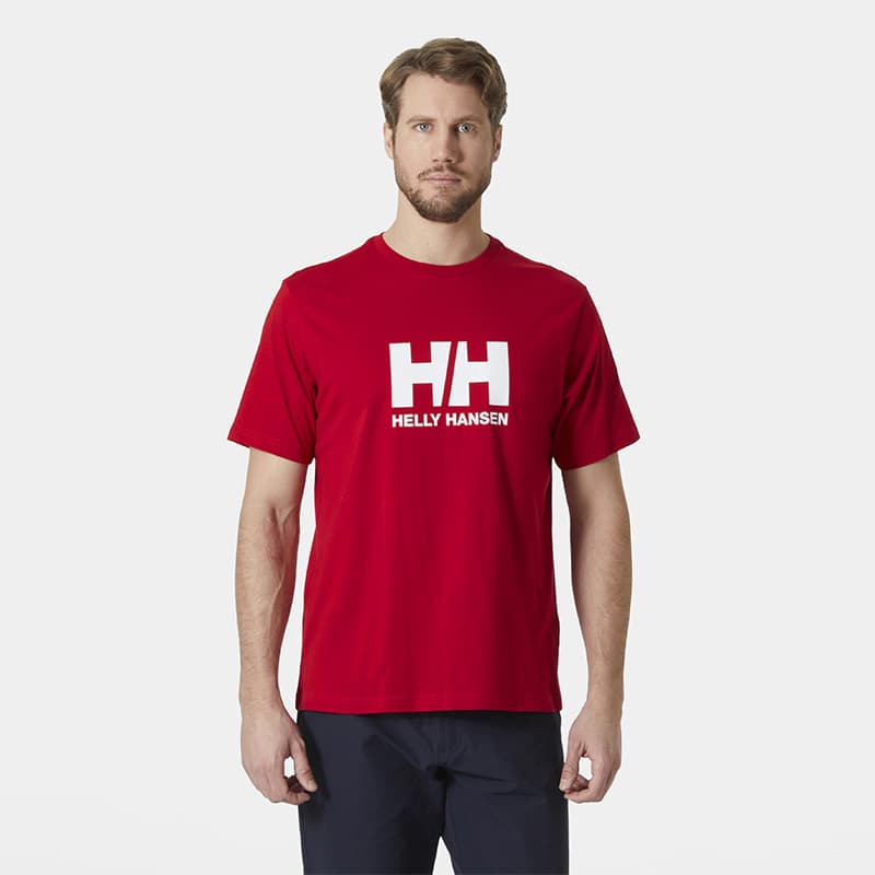 T-shirt HELLY HANSEN Logo 3.0 54596 L 162 Red