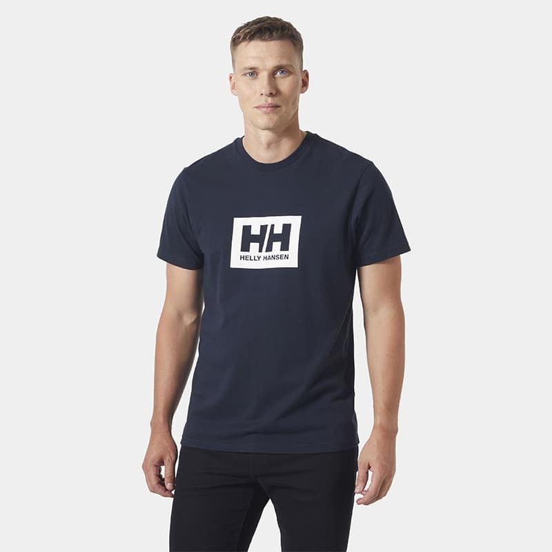 T-shirt HELLY HANSEN Box 2.0 54597 XL 597 Navy