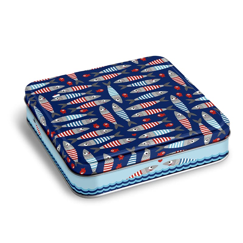 Boîte Galettes Natures "Sardines Lali" SOCIÉTÉ DV 130 g