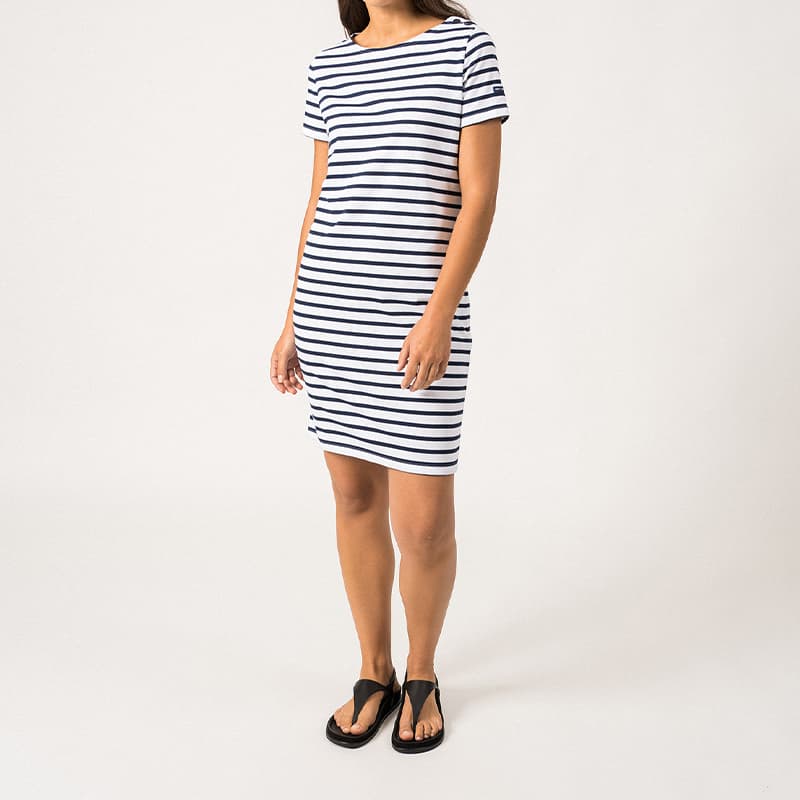 Robe SAINT JAMES Villefranche 38 Neige/Marine