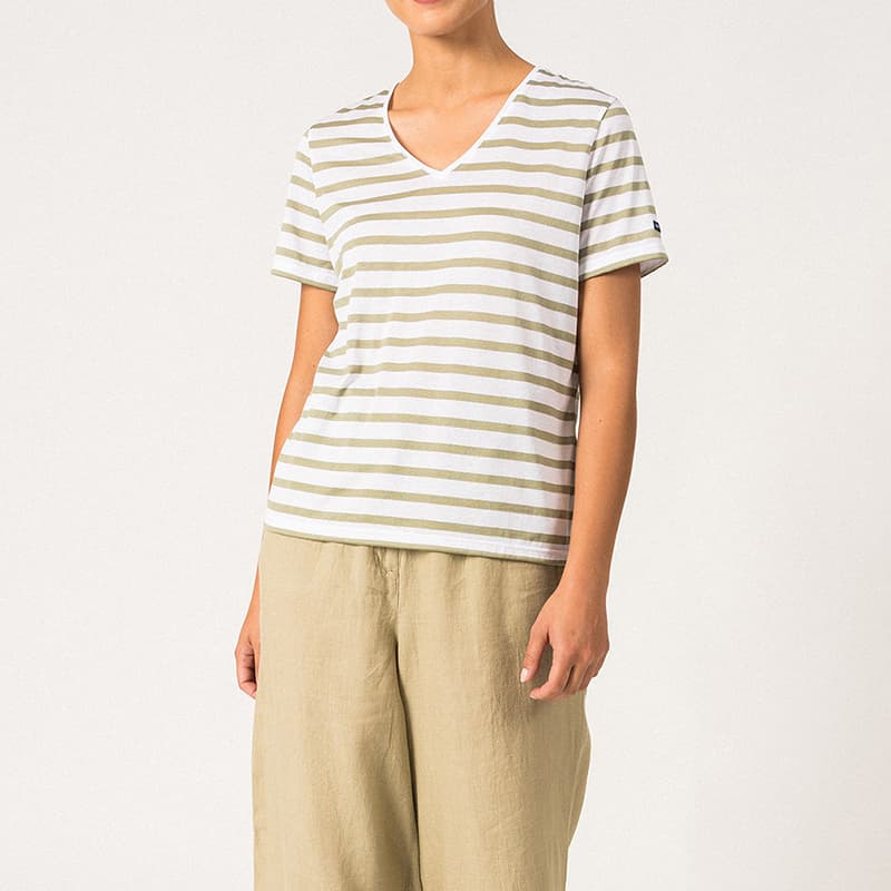 Marinière SAINT JAMES Ramatuelle 46 Neige/Amandier