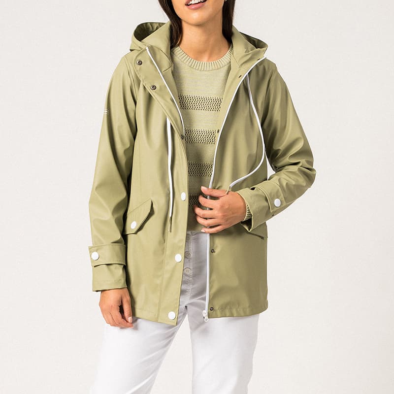 Parka imperméable SAINT JAMES Ste Gaia 48 Amandier