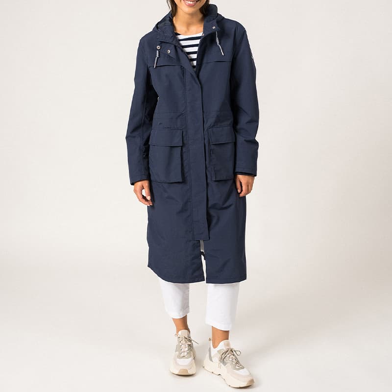 Veste imperméable SAINT JAMES Ste Delphine 46 Marine