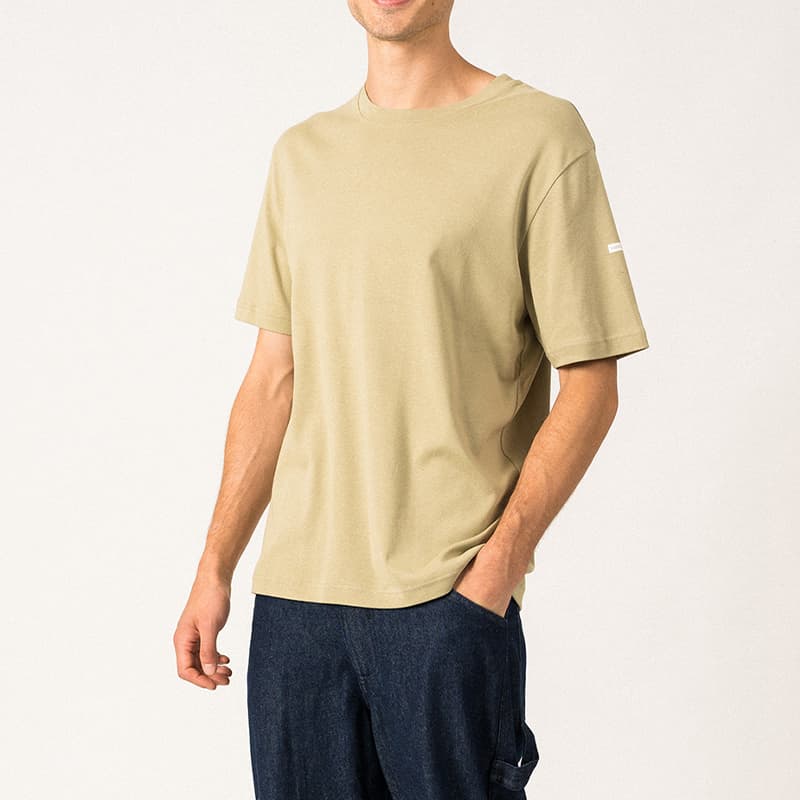 T-shirt SAINT JAMES Lumio MC M Amandier