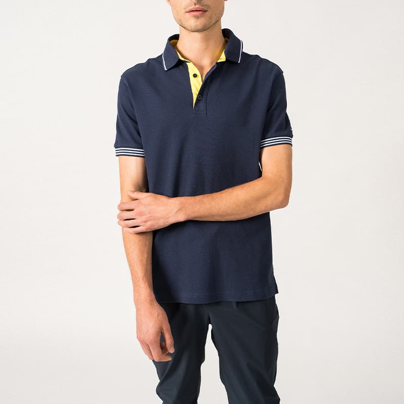 Polo SAINT JAMES Pacome XL Marine