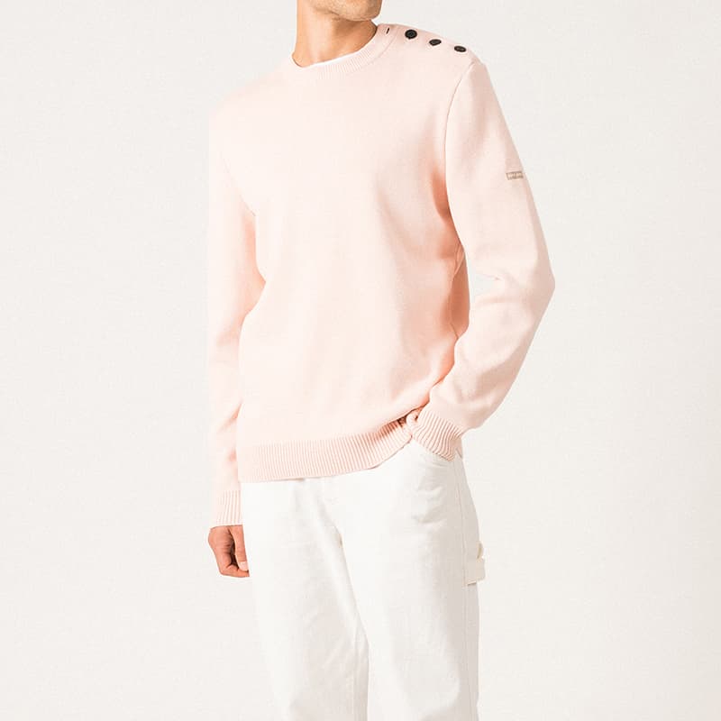 Pull SAINT JAMES Cancale Coton S Poudre