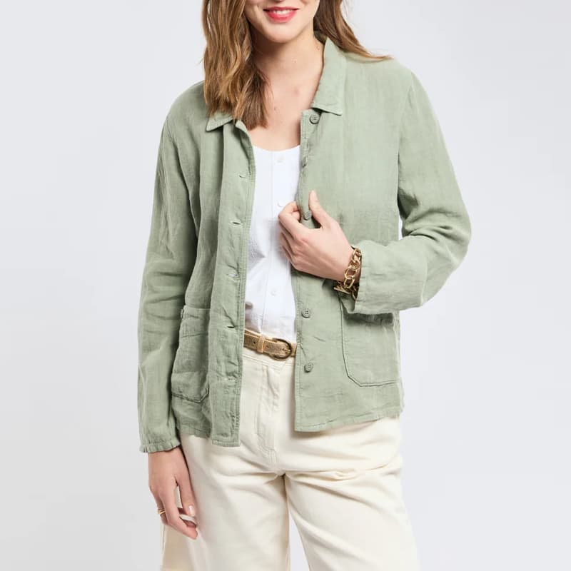 Veste pêcheur en Lin ARMOR-LUX 79249 38 QEC Shadow