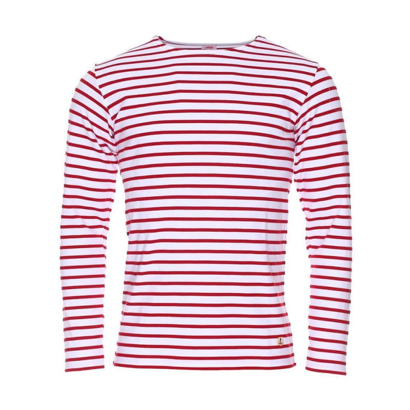 Marinière ARMOR-LUX Houat M Blanc/Braise