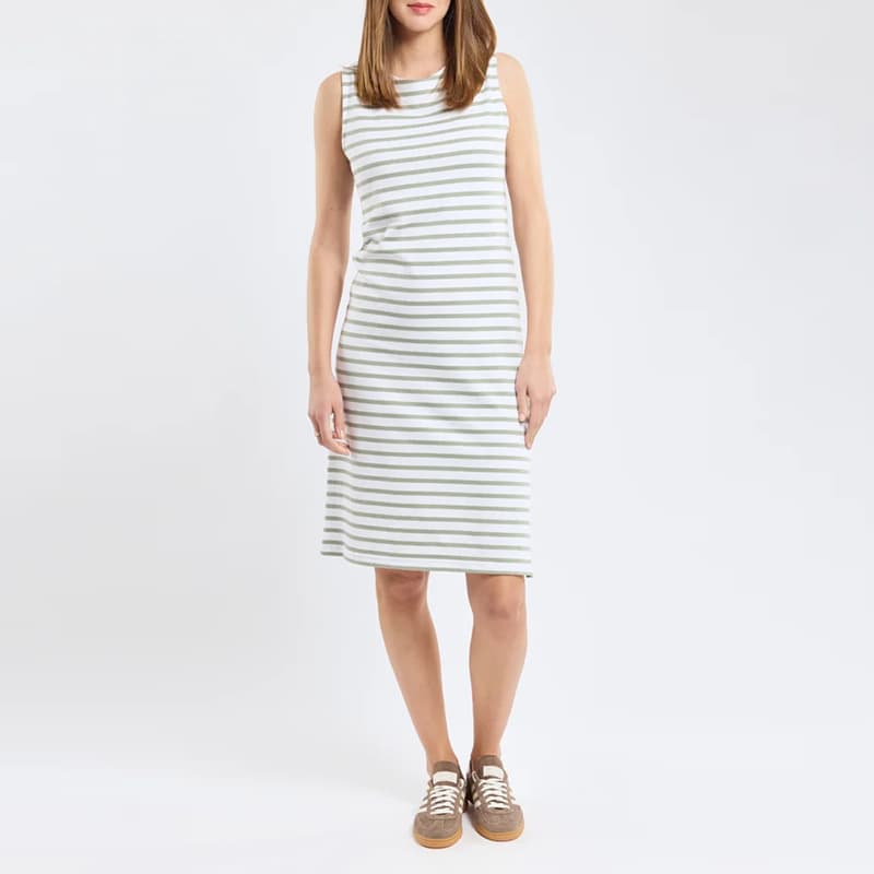 Robe débardeur ARMOR-LUX 73536 4 QHU Blanc/Shadow