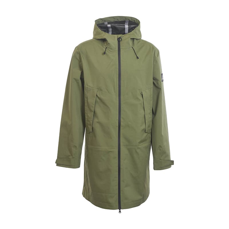 Parka longue imperméable BERMUDES Hokkai S B072 Kaki