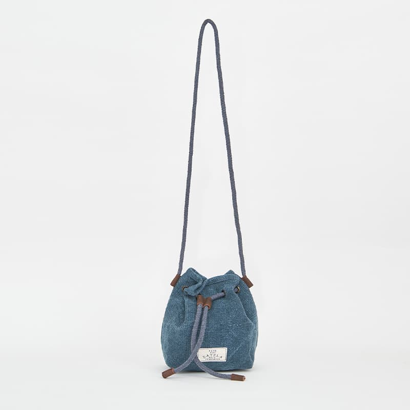 Sac Besace Avec Corde  BATELA D7150 TU CD Coronet Blue