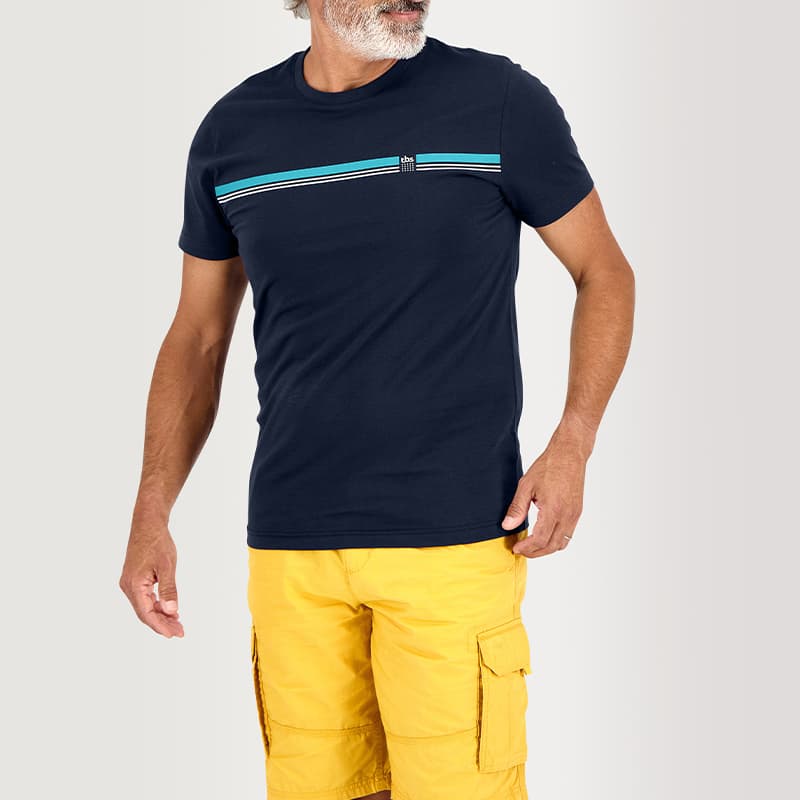 T-shirt TBS Merlitee XL 612 Navy