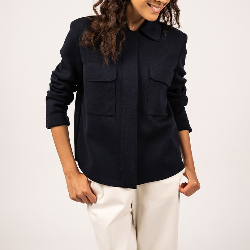 Veste SAINT JAMES Crozon 46 Navy