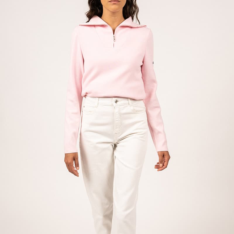 Pull camionneur SAINT JAMES Passerelle 36 Rose