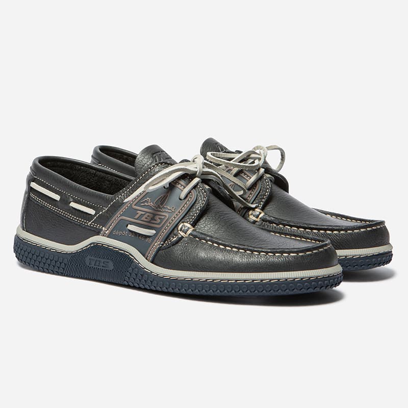 Chaussures bateau TBS Globek 42 D12 *Marine + Froment