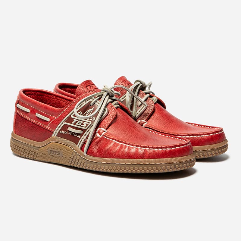 Chaussures bateau TBS Globek 41 006 *Rouge