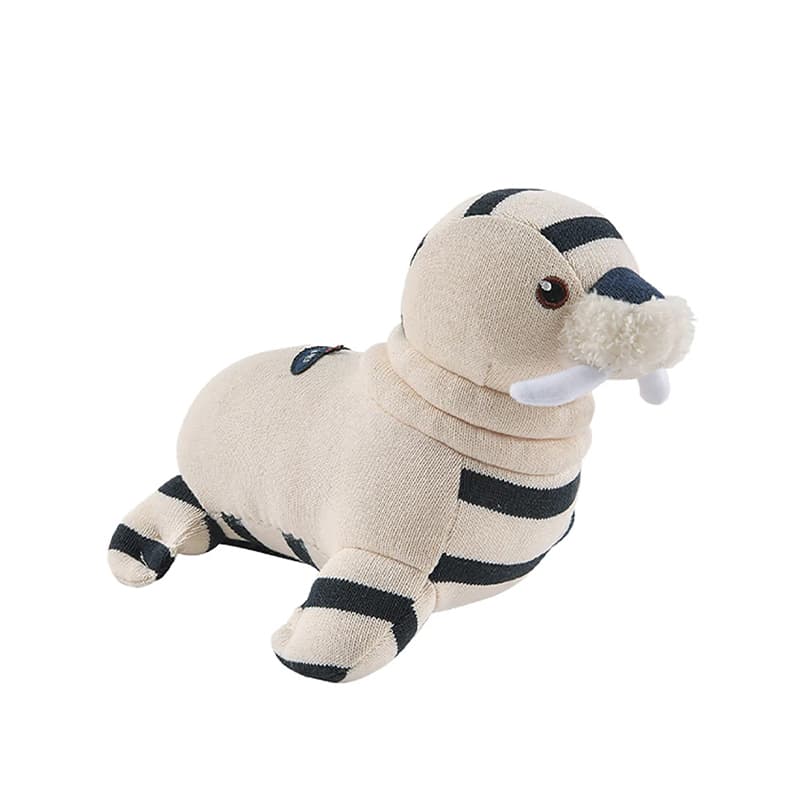 Peluche SAINT-JAMES Morse TU Ecru/Marine