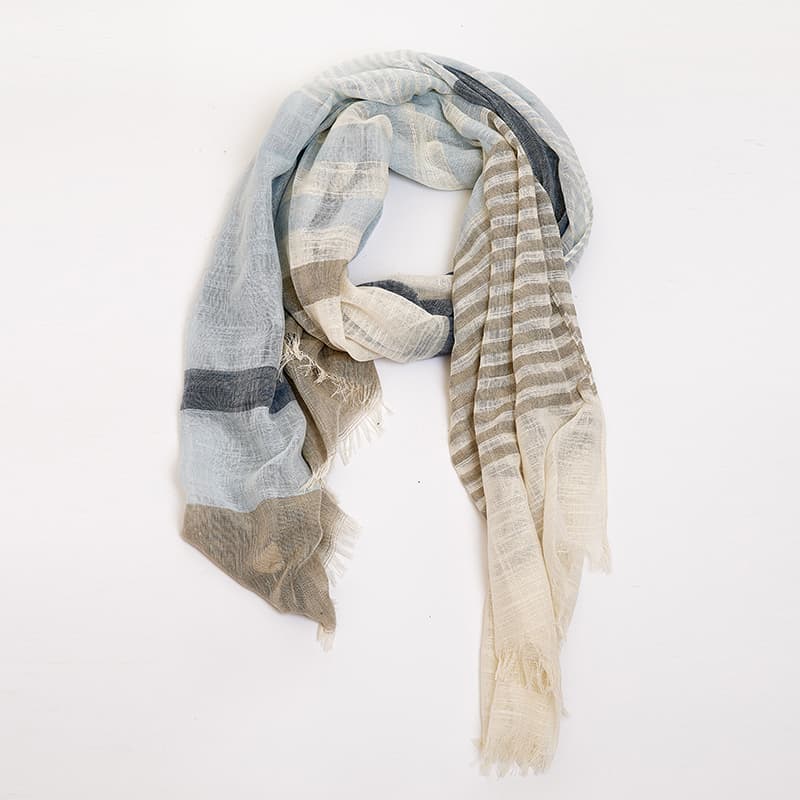 Foulard BERMUDES Jurf TU B452 Bleu Orage