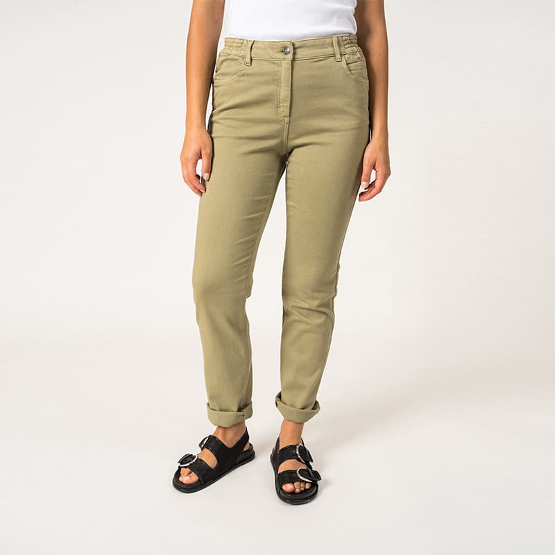 Pantalon SAINT JAMES Patricia II Couleur Eté 42 Amandier