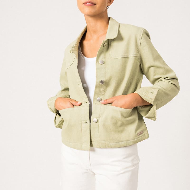 Veste en toile SAINT JAMES Ste Tea 46 Amandier